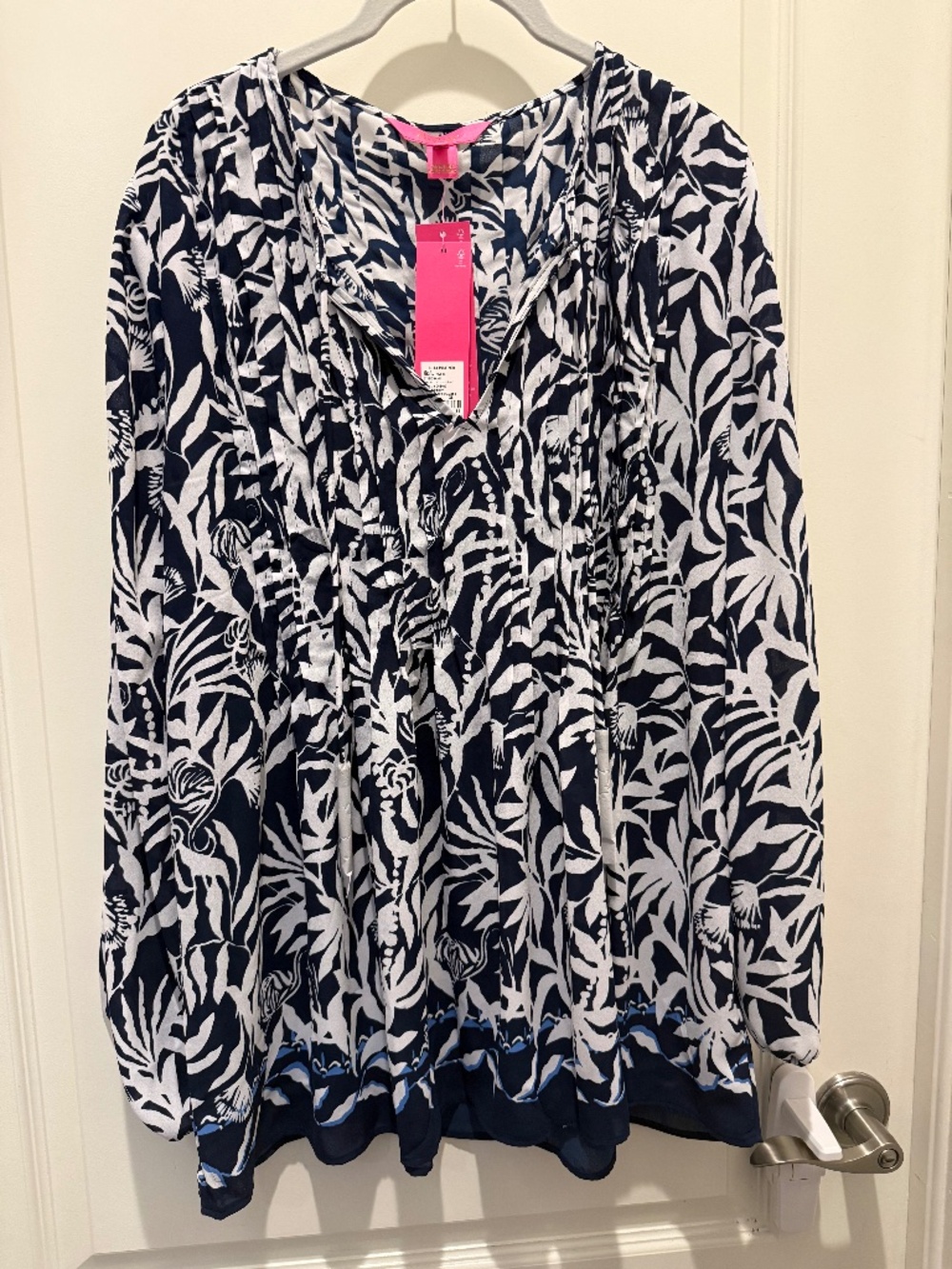 NWT Lilly Pulitzer Marilina LS Tunic, XL